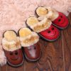 Pantoufles enfants en cuir synthétique pour hiver - Ref 1012436
