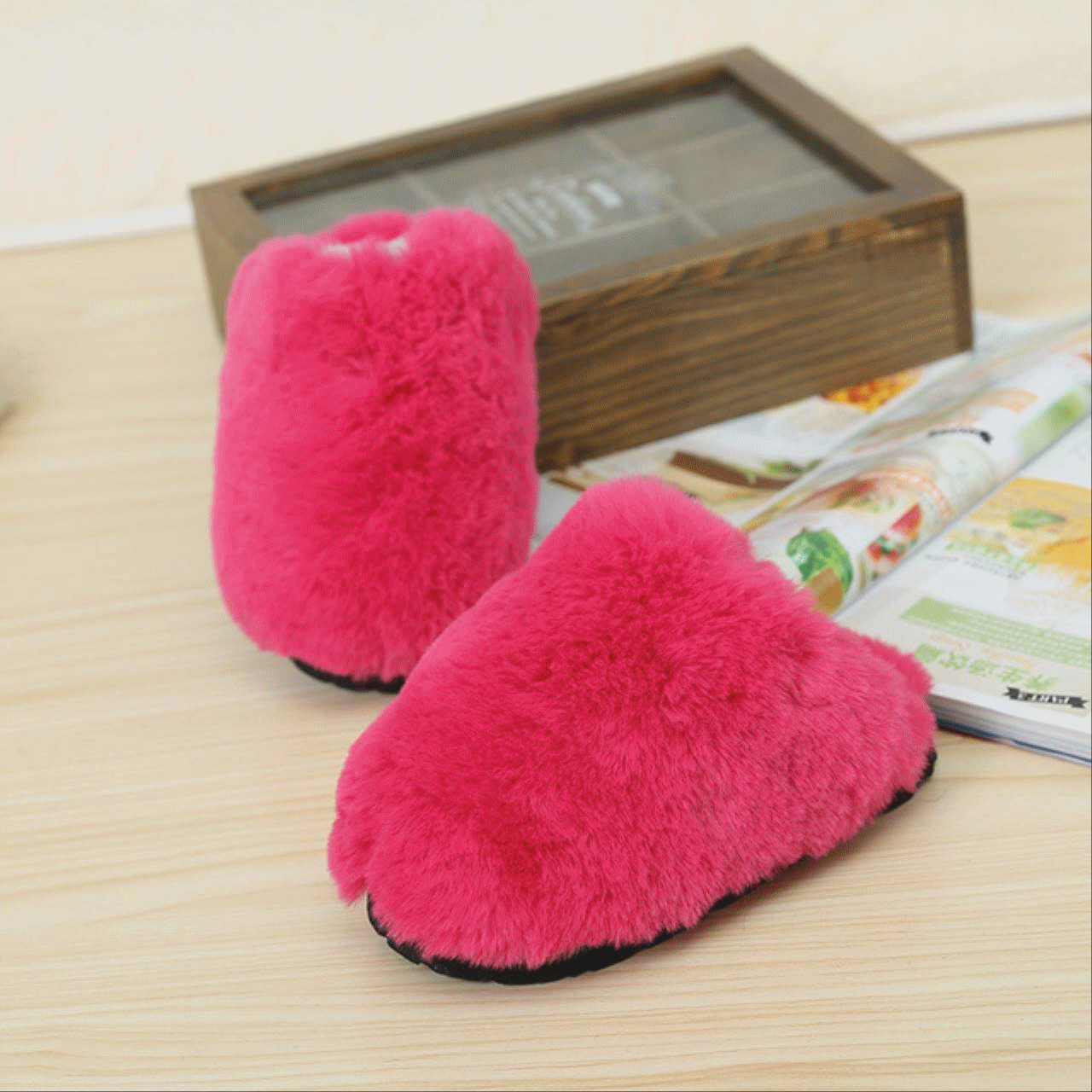 Pantoufles enfants pour hiver - semelle EVA Ref 1017371