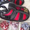 Pantoufles enfants en coton - Ref 1020698