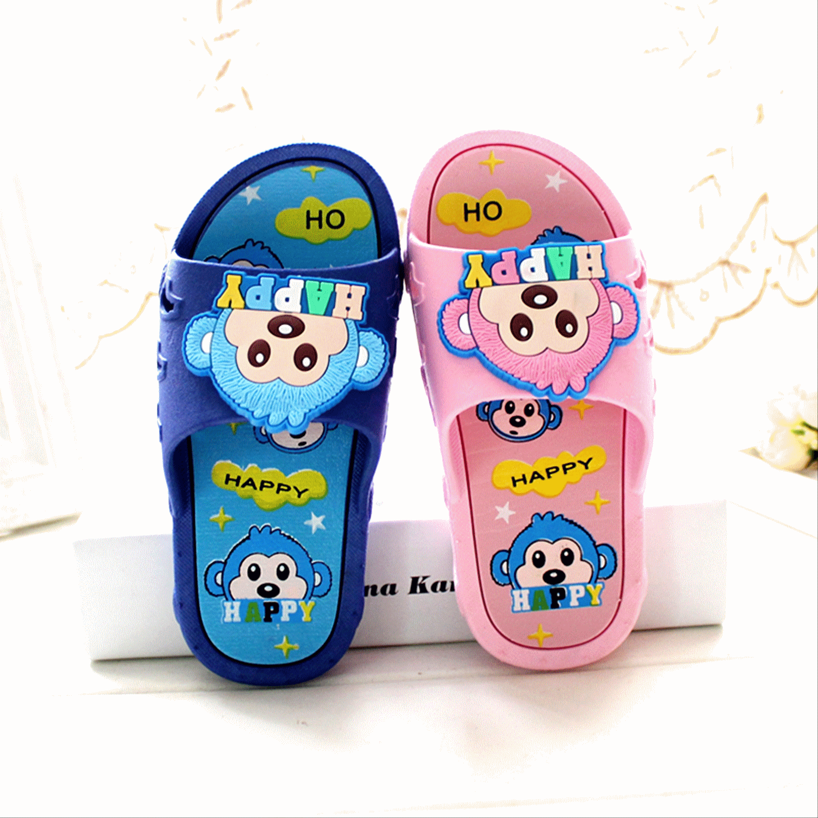 Pantoufles enfants pour été - semelle plastique Ref 1025820