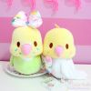 Peluche manga Oiseau Petit Jaune - Ref 2695304
