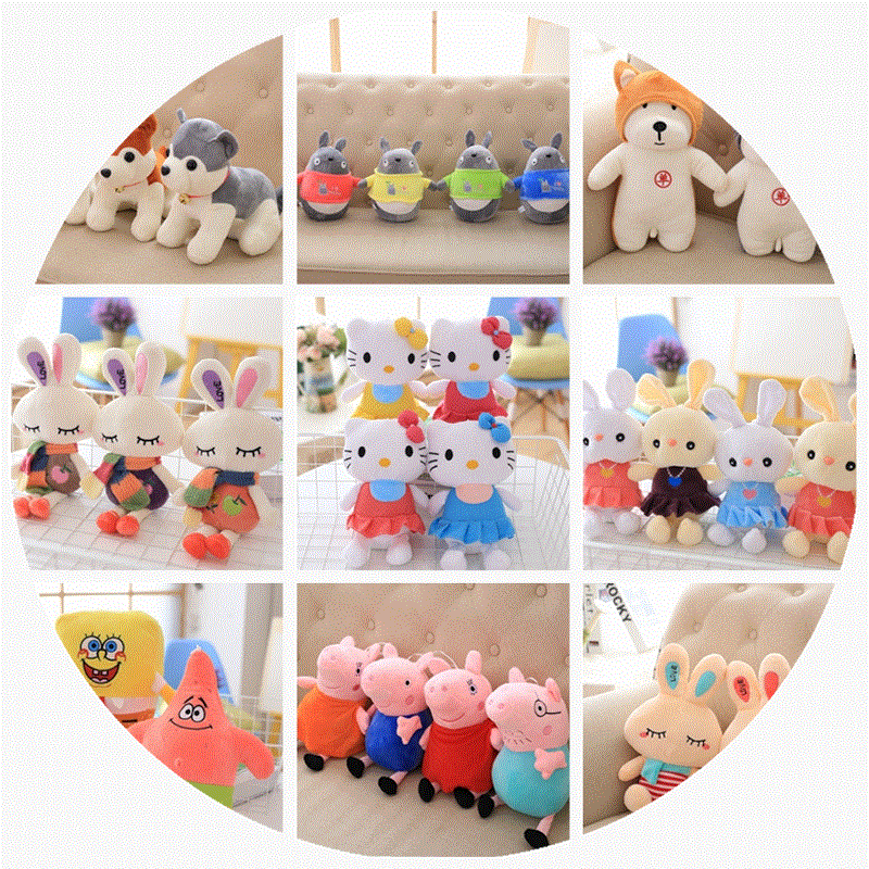 Peluche manga en peluche Grappin poupees - Ref 2696489