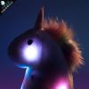 Peluche manga licorne - Ref 2697216