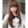 Perruque Long cheveux raides - Ref 2607191