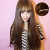 Perruque Long cheveux raides - Ref 2609025