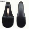 Perruque AOGSY Long cheveux raides - Ref 2609831