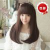 Perruque Long cheveux raides - Ref 2611411