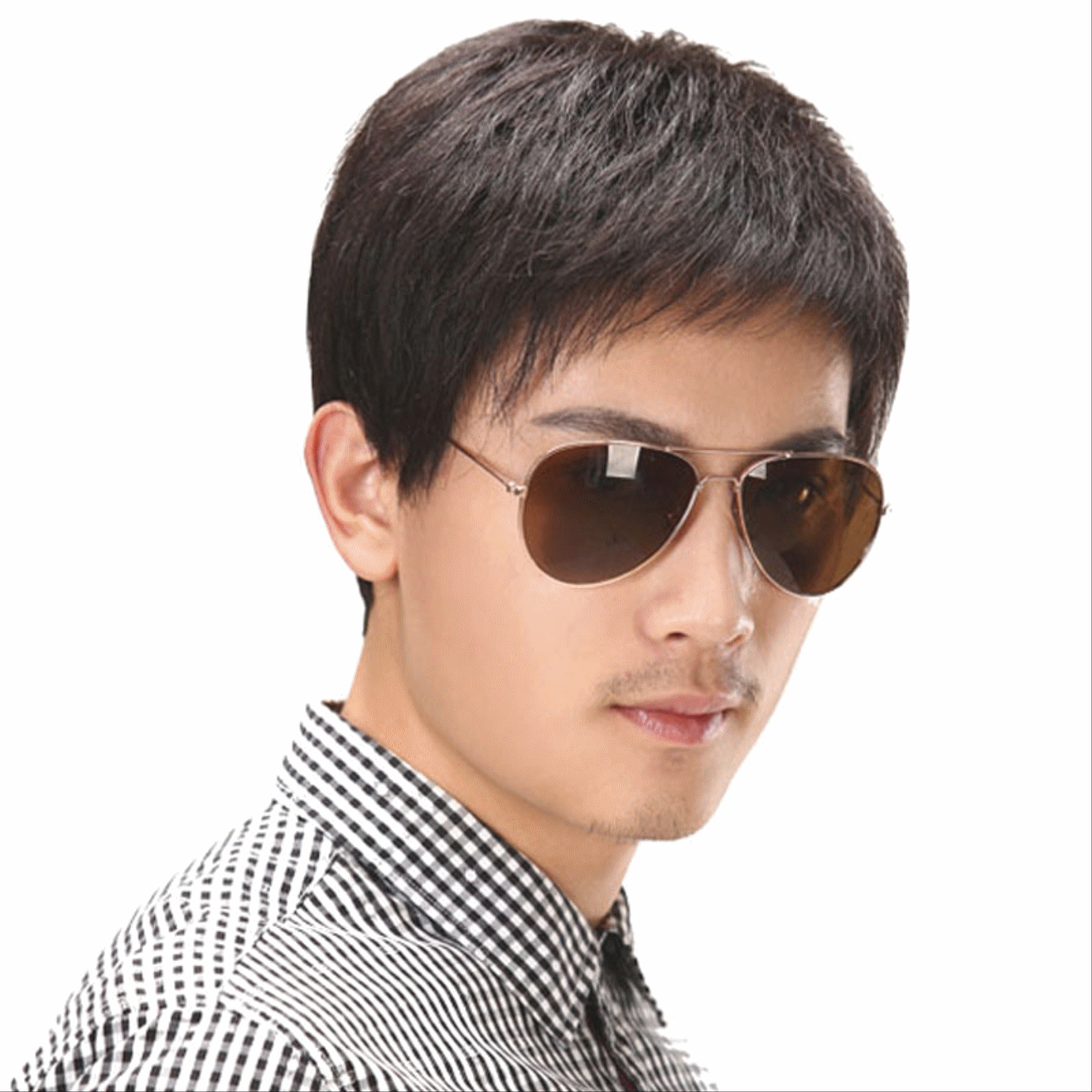 Perruque cheveux raides Court - Ref 2611618