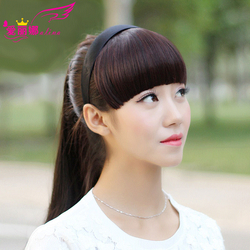 Perruque Bangs tete boucle - Ref 2612360