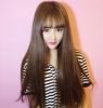 Perruque Long cheveux raides - Ref 2614397