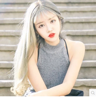 Perruque ANNA LUO . Long cheveux raides - Ref 2614537