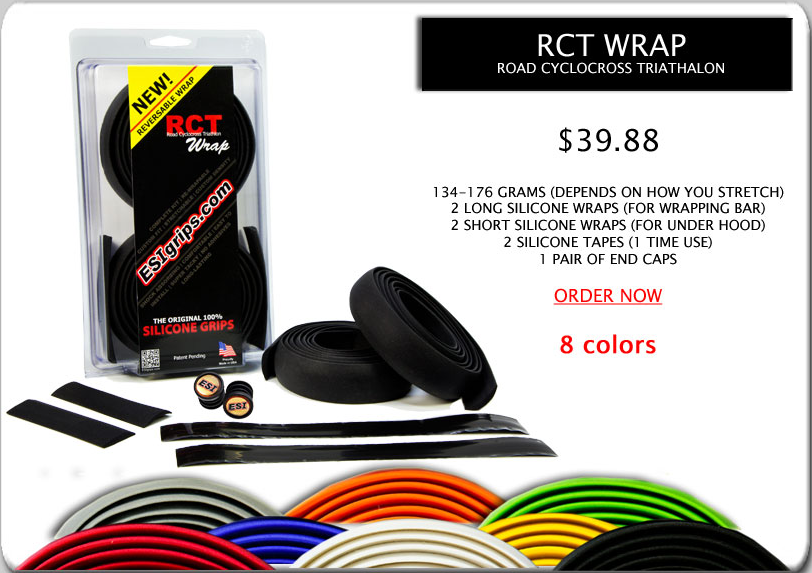 Poignées de vélo ESI GRIPS - Ref 2353370