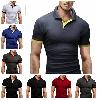 Polo homme en Coton mélangé - Ref 3442945