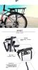 Porte-bagages pour vélo - Ref 2409403