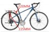 Porte-bagages pour vélo - Ref 2409469
