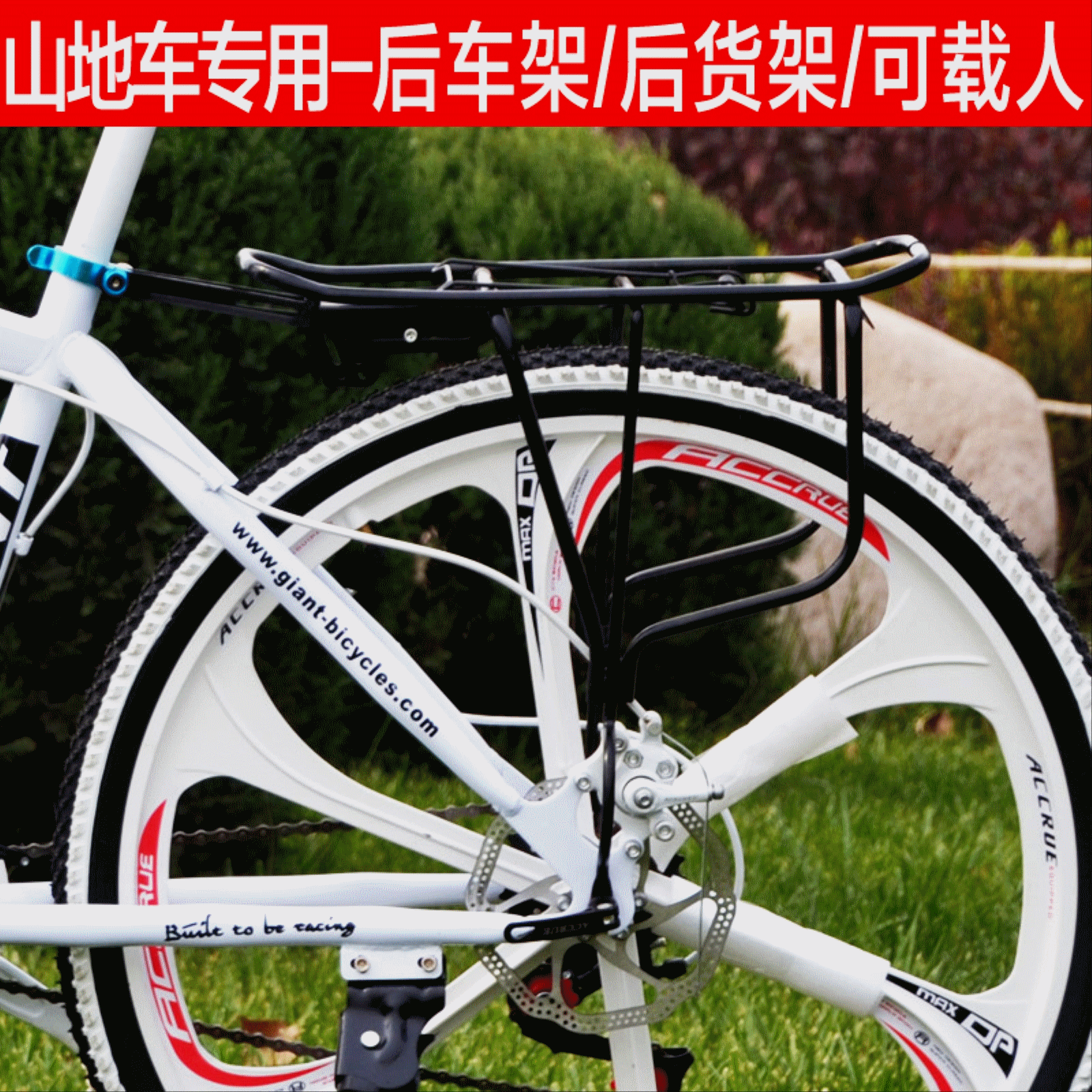 Porte-bagages pour vélo - Ref 2413624