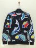 Pull 3D Les Poisson - Ref 756