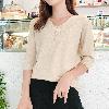 Pull femme en Fibre de polyester Polyester - Ref 3414163