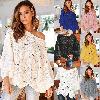 Pull femme en Acrylique - Ref 3414395