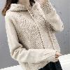 Pull femme en Fil de base - Ref 3414410