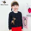 Pull fille MINI PEACE à manche longue - Ref 2104014