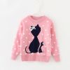 Pull fille PULL CARROTS à manche longue - Ref 2104188
