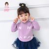 Pull fille à manche longue - Ref 2104584