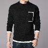 Pull homme Laine Mouton en Mélange de fibres - Ref 3418033