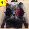 Pull 3D Le Chat Myope - Ref 475