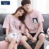 Pyjama mixte en Coton à manche courte - Ref 2988547