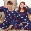 Pyjama mixte en Coton à manches longues - Ref 3006502