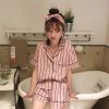Pyjama pour femme à manche courte - Ref 2989648