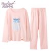 Pyjama pour femme REALWILL à manches longues - Ref 2991295