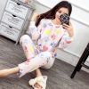 Pyjama pour femme à manches longues - Ref 2991472