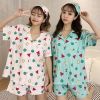 Pyjama pour femme à manche courte - Ref 2992939