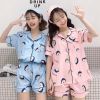 Pyjama pour femme à manche courte - Ref 2993078