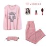 Pyjama pour femme NYKCIAGA à manches longues - Ref 2993605