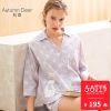 Pyjama pour femme en Coton à manches - Ref 2993731