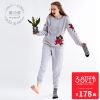 Pyjama pour femme SWEET REVE BEAUX REVES en Polyester à manches longues - Ref 2993981