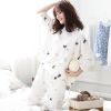 Pyjama pour femme en Coton à manches - Ref 2994742