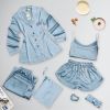 Pyjama pour femme à manches longues - Ref 2995772