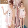 Pyjama pour femme en Coton à sling - Ref 2995963