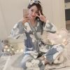 Pyjama pour femme à manches longues - Ref 2996624