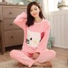 Pyjama pour femme à manches longues - Ref 2996627