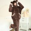 Pyjama pour femme à manches longues - Ref 2999826