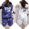 Pyjama pour femme à manche courte - Ref 2999957