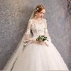Robe de mariée Princesse en Fibre polyester - Ref 3307275