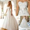 Robe de mariée en Dentelle - Ref 3308797
