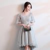 Robe de soirée manche volante - Ref 3210235