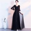 Robe de soirée manche raglan - Ref 3211276